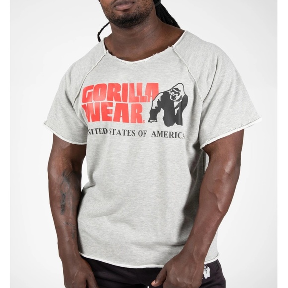 Gorilla Wear Classic Work Out Top Gray Melange - Picture 1 of 7